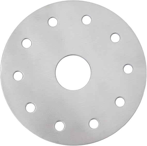 Heat Diffuser Plate, Stainless Steel Heat Conducting Plate Induction Cooktop Converter Disk for Gas Stove and Glass Cooktop (Diameter 12.3CM)