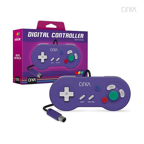 Digital Controller for GameCube - CirKa (Purple)