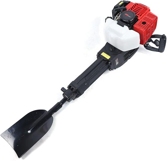 TFCFL Gasoline Excavator Tree Shovel Drilling Machine, 52cc 2 Stroke Garden Tree Digger, Post Hole Digger with Proportioning Bucket and Funnel Filter