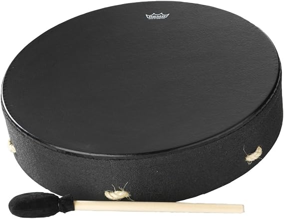 Remo Buffalo Drum - Black Earth, 16"