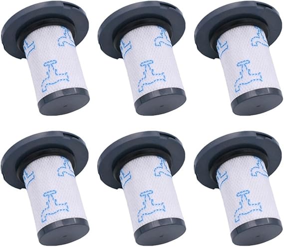 6Pcs Washable Filter,Compatible for Rowenta,ZR009007 Tefal X-Force Flex 14.60 11.6,Rod Vacuum Cleaners Parts Accessories