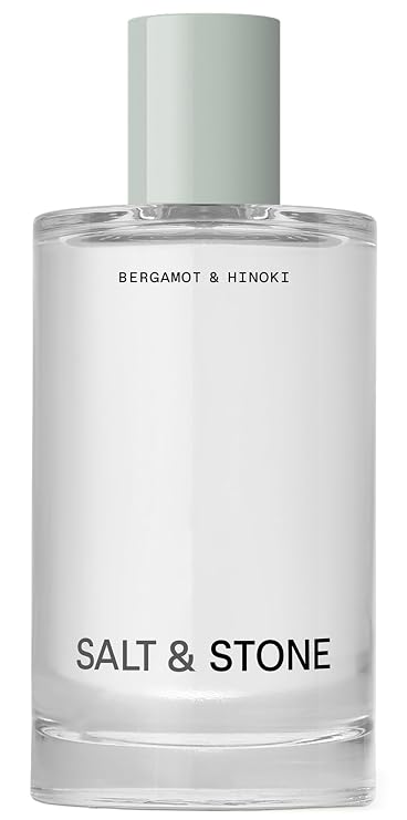 Salt & Stone Hair & Body Mist for Women & Men, Bergamot & Hinoki 3.4 fl oz