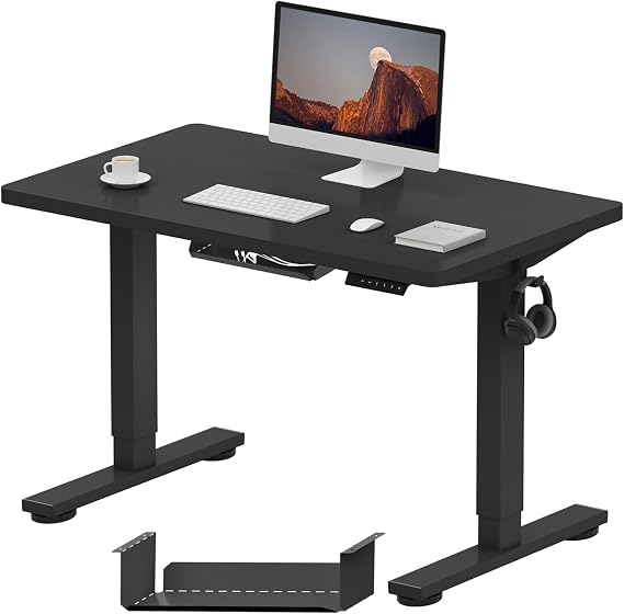 FLEXISPOT E1 Plus ONE PIECE Electric Standing Desk Height Adjustable