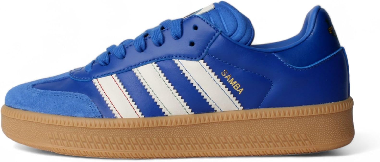 adidas Men's Samba XLG Blue/Cloud White-Gum (JI0865) - 8.5 | Casual Shoes
