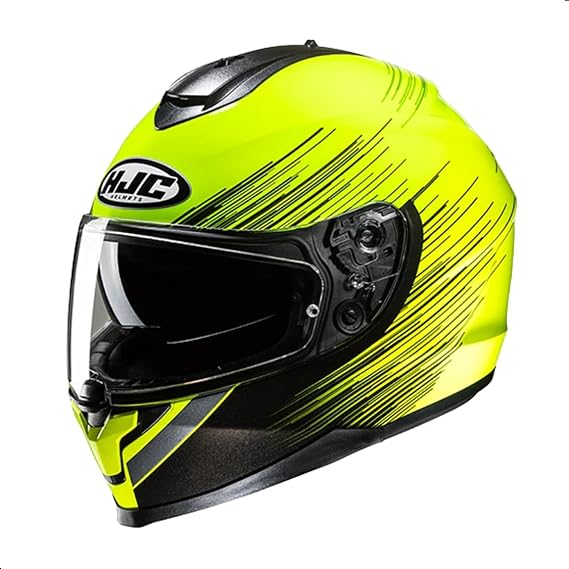 HJC C70 Sway Full Face Motorcycle Helmet with HJ-20M Pinlock Shield, DOT Approved (MC3H, X-Small)