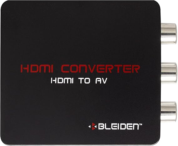 HDMI Converter for Google Chromecast: Use Chromecast with Older TVs That Have Composite (red/White/Yellow) Inputs. Includes Converter, Power Adapter Cable and Composite Video Cable.