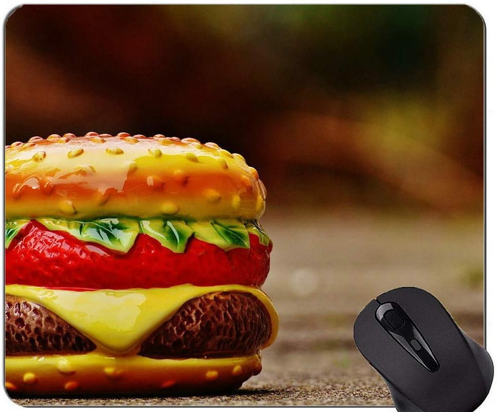 Gaming Mouse Pad, Sam, Fund Hamburger Personalized Rectangle Gaming Mouse Pad