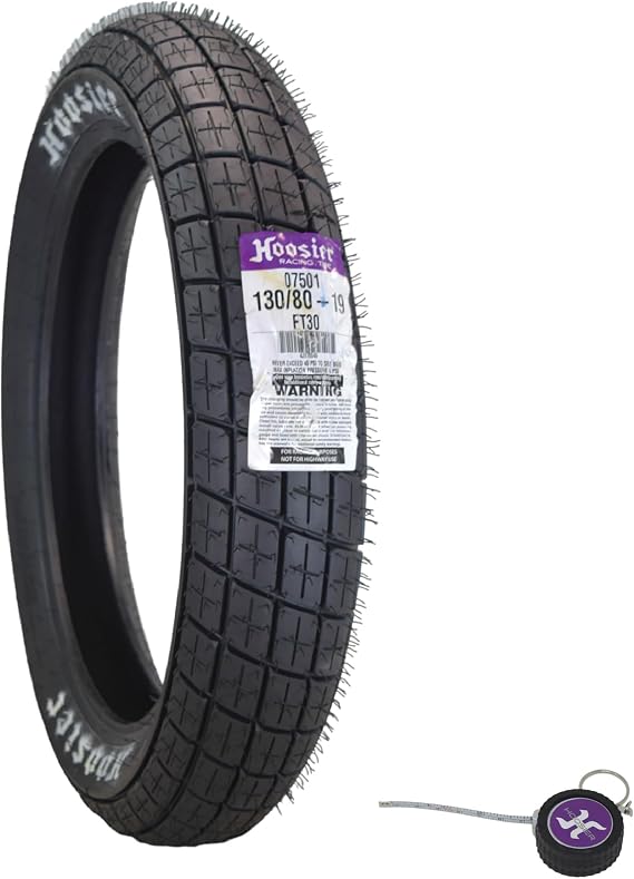 Hoosier FT30 130/80-19 Front Motorcycle Tire Flat Track Racing