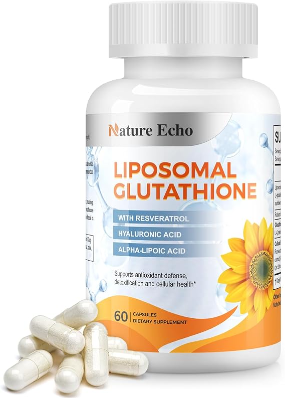 Liposomal Glutathione 1200mg, Ultra High Absorption, Antioxidant Supplement