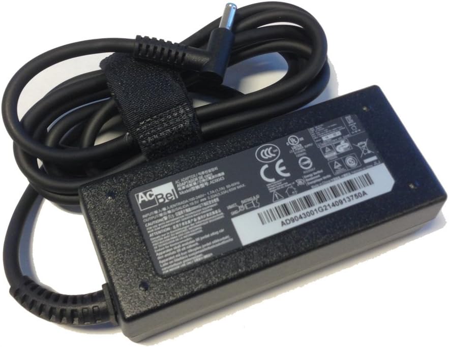 Laptop Charger for HP 753559-001 710412-001 854055-003 854055-002 709985-003 Spectre X360 Elitebook Folio 1040 G2 G3 Pavilion X360 Stream 11 13 14 Blue Tip Connector Only AC Adapter Power Supply Cord