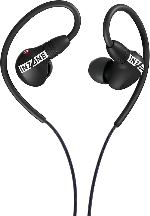 Sony INZONE E9 Wired in-Ear Monitor for Gaming, Sound Isolation, Black | Tuned for FPS Games, Comfortable In-Ear Fit, Low Profile Design, 360 Spatial Sound, Carry Case, Developed with Fnatic Esports