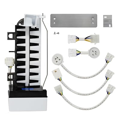 UpStart Components Refrigerator Ice Maker Replacement for Maytag M1TXEGMYB01 - Built-in, Compatible with W10190952 Icemaker