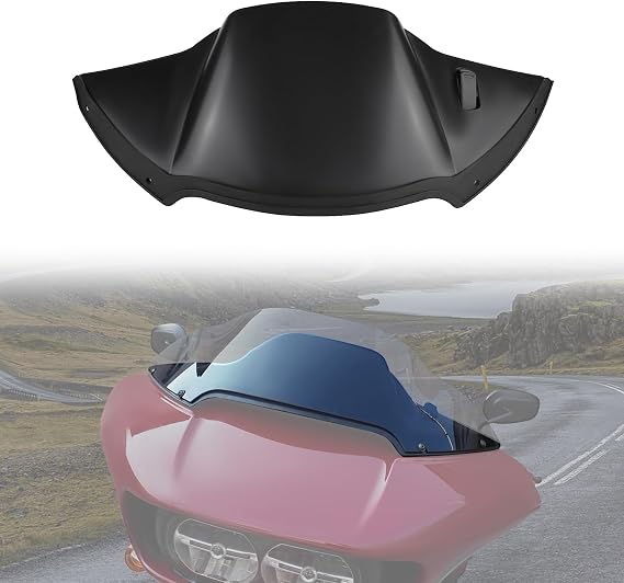 Inner Fairing Vent Air Duct Piece Cover Windshield for Road Glide 2015-2023
