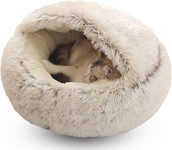 Cat Bed, Covered with Large Hood