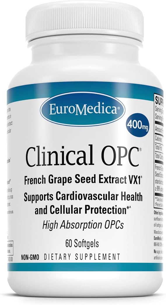 EuroMedica Clinical OPC - Cardiovascular Health & Focus - 60 Count