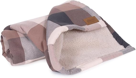 Pendleton Berber Pet Blanket - Block Plaid