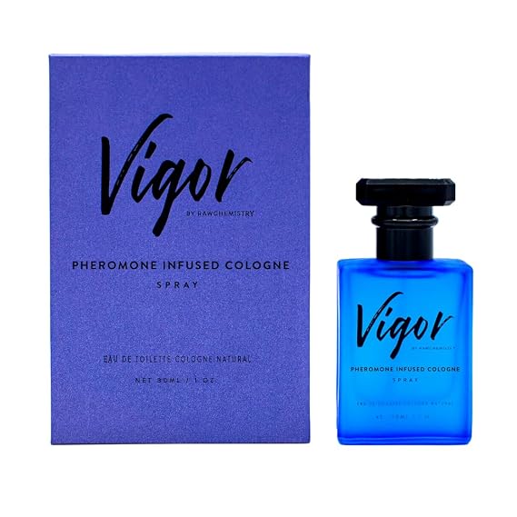 RawChemistry Vigor Pheromone Infused Men's Cologne Long-Lasting, 1 oz