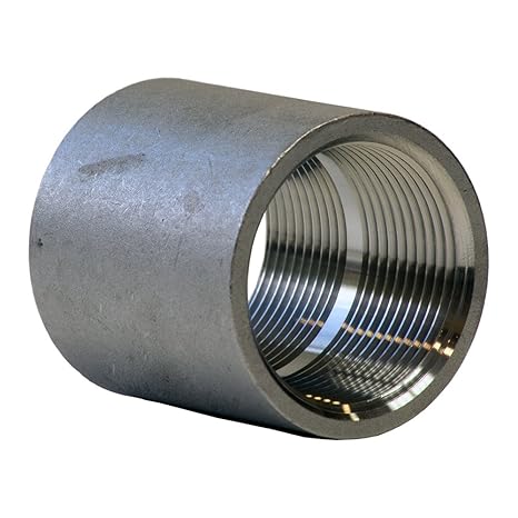Stainless Steel 304 Cast Pipe Fitting, Coupling, Class 150, 2" fit NPT Female