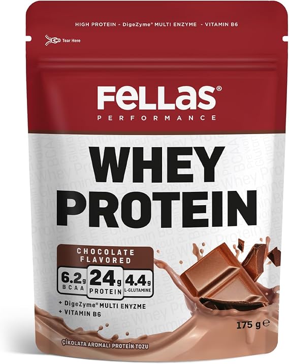 Fellas Performance Çikolata Aromalı Whey Protein 175g
