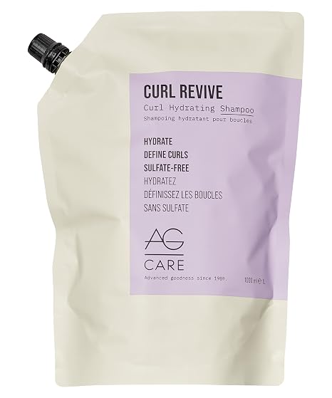 AG Care Curl Revive Curl Hydrating Shampoo, 33.8 Fl Oz
