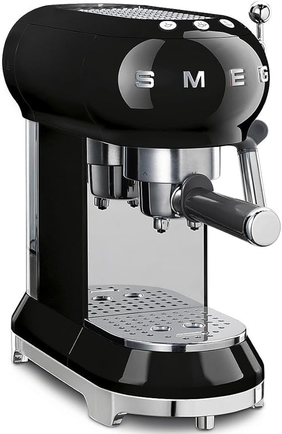 Smeg - Coffee Machine - 11+ Espresso Coffee Machine - Black