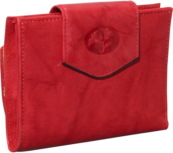 Buxton Heiress Cardex Wallet, Mahogany, One Size