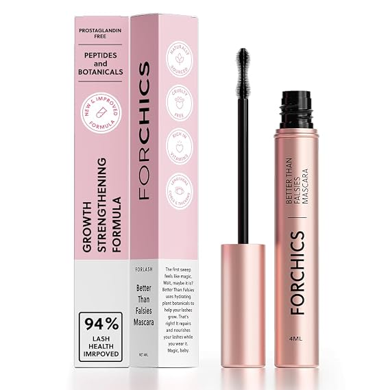 ForChics Black Nourishing Mascara - Growth and Strengthening Formula