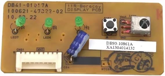 Compatible For Samsung ，Air Conditioner Indoor Unit Signal Receiving Control Board DB93-10861A Display PCB DB41-01017A Air Conditioner Parts