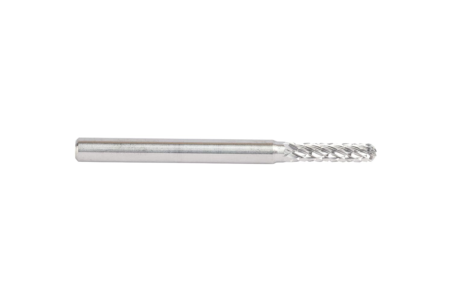 WIDIA Metal Removal Bur M41284 SC, Master Cut Edge, Cylindrical Ball Nose, 0.0938 Cutting Diameter, Carbide, Right Hand Cut, 0.125 Shank Diameter