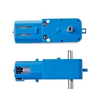 2PCS DC 3V-6V 200RPM All Metal Gear Dual Shaft Gearbox TT Motor for Smart Car Robot
