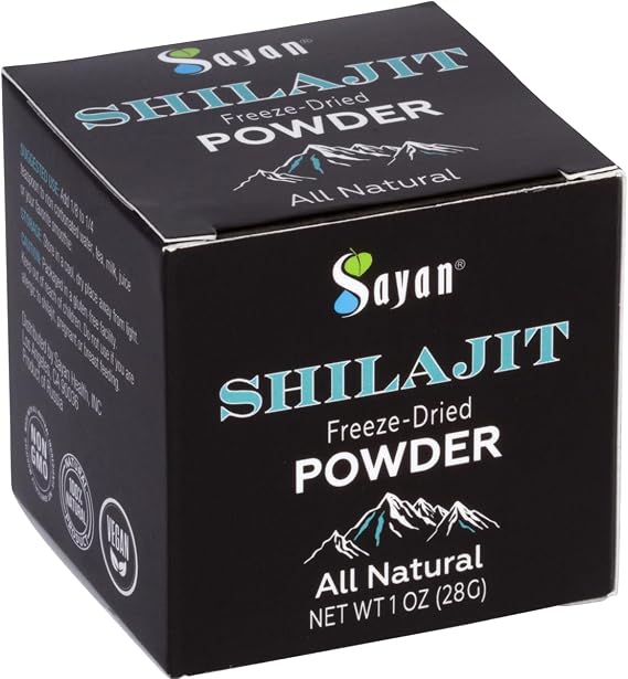 Shilajit Powder 1oz/28g for Men and Women, Natural Fulvic Acid, Non-GMO