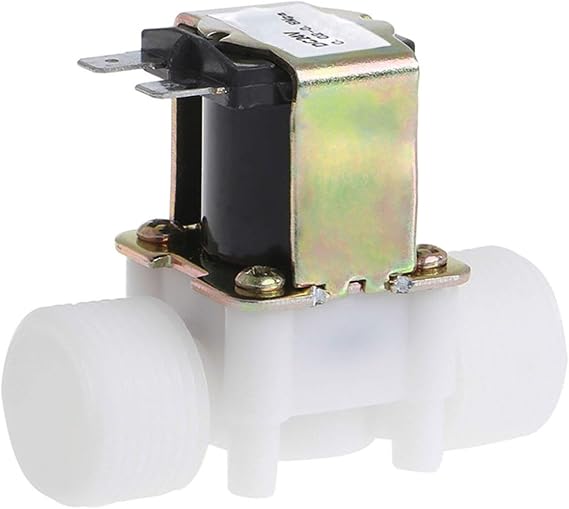 24V PP N/C Electric Solenoid Valve Water Control Diverter Device Hardware