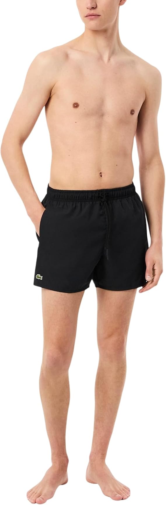 Lacoste Men's Quick-Dry Swim Shorts 5.5"