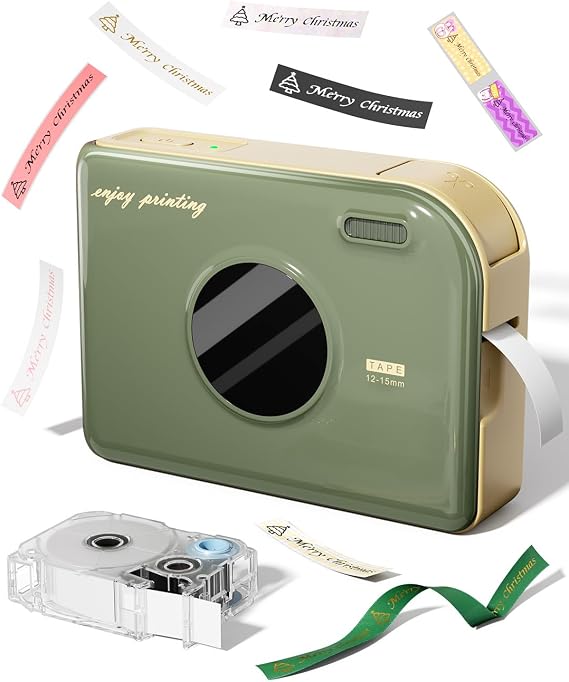 Phomemo Ribbon Printer, A30 Small Label Maker Machine with Waterproof Label