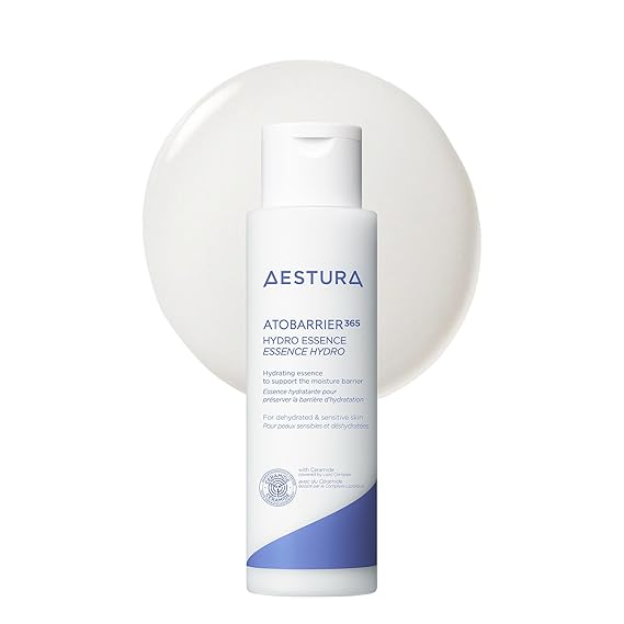 AESTURA ATOBARRIER365 Hydro Essence with Hydrating Amino Acids | Lightweight Formula, Deep Hydration, Suitable for Dry & Sensitive Skin, Non-Comedogenic, 200ML / 6.76 fl. oz.