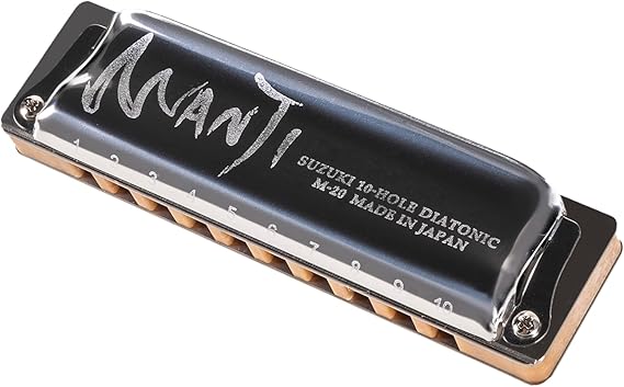 Suzuki M-20C-A Manji Country Harmonica Key of A