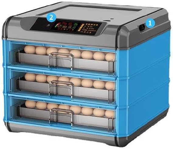 Fully Eggs Hatcher Automatic, Chicken Incubators Temperature Control & Automatic Egg Turner, Egg Incubator For Hatching Chickens Egg Bird Duck Quail