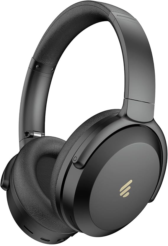 Edifier WH700NB Pro Wireless Over-Ear Headphones with Active Noise Cancellation, Hi-Res Audio, Bluetooth V5.4, Multi-Point Connection, Al Clear Calls, Fast Charging, Foldable (Black)