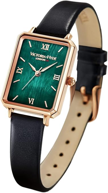 VICTORIA HYDE Women Watches Mother of Pearl Dial Rectangular Watches for Women