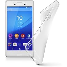 Cellular line Sony Xperia M4 Aqua Shape Şeffaf Mat Silikon Kılıf