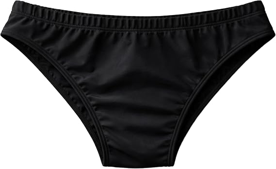 NPC & IFBB Approved Satin Spandex Black Classic Physique Posing Trunks | Competition Bodybuilding Trunks for Men