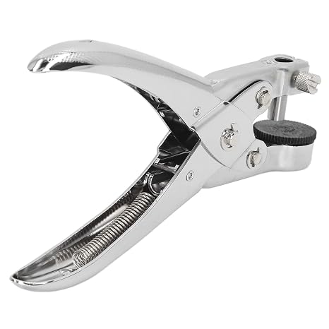 Plastic Bag Puncher,0.28in Diameter Single Hole Puncher One Hole Puncher Air Hole Punching Pliers for Plastic Bag Box Crafts Tags Paper