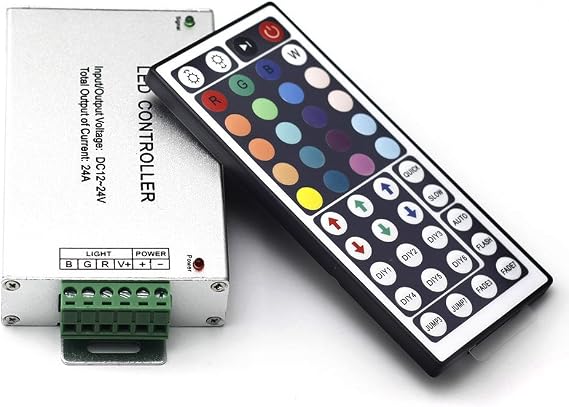 EAGWELL 44 Key RGB LED Strip Light Remote Controller