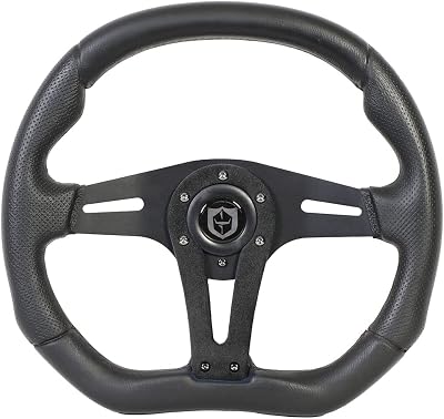 13.75 Force Steering Wheel - Black