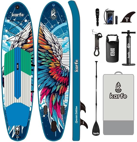 11x31"x6" (335cm) SUP Şişme Kürek Sörfü - Stand Up Paddle Board - Tüm Yardımcı Ekipmanlar Pakete Dahildir (Wave Harmony)