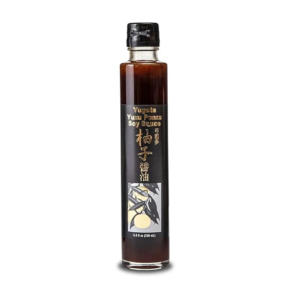 Japanese Yuzu Ponzu Soy Sauce, 6.8 fl oz (200ml) - Product of Japan