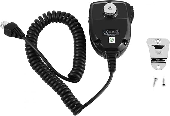 MH-67A8J Mobile Microphone, Handheld/Shoulder Microphone, Noise Cancelling Microphone with RJ 45 8-Pin Modular Connector for Patrol, Command, Dispatch Personnel
