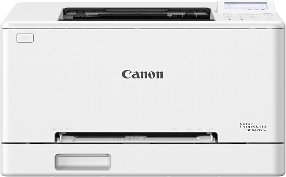 Canon Color imageCLASS LBP647Cdw Wireless Laser Printer for Duplex Printing, White - Home Office, Small Office Printer with 26 PPM