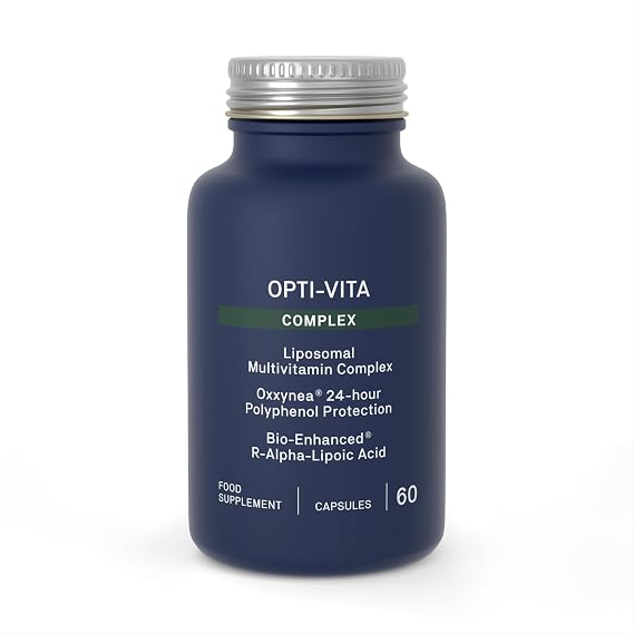 Opti-Vita Complex Multivitamin Capsules - Methylated Multivitamin with Oxxynea - Liposomal Multivitamins and Minerals - Activated B Vitamins - Vegan Multivitamin 60 Capsules