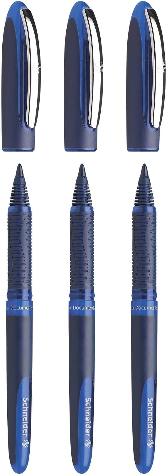 Schneider Schneider Rollerball Pen One Business One Business Line Width: 0.6 mm Set of 3 Blue